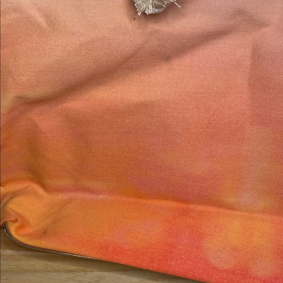 Victoria's Secret Peach and Gold Tote - Picture 7 of 8